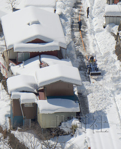 日本雪灾事故死者升至13人 北部天气恶劣(图)